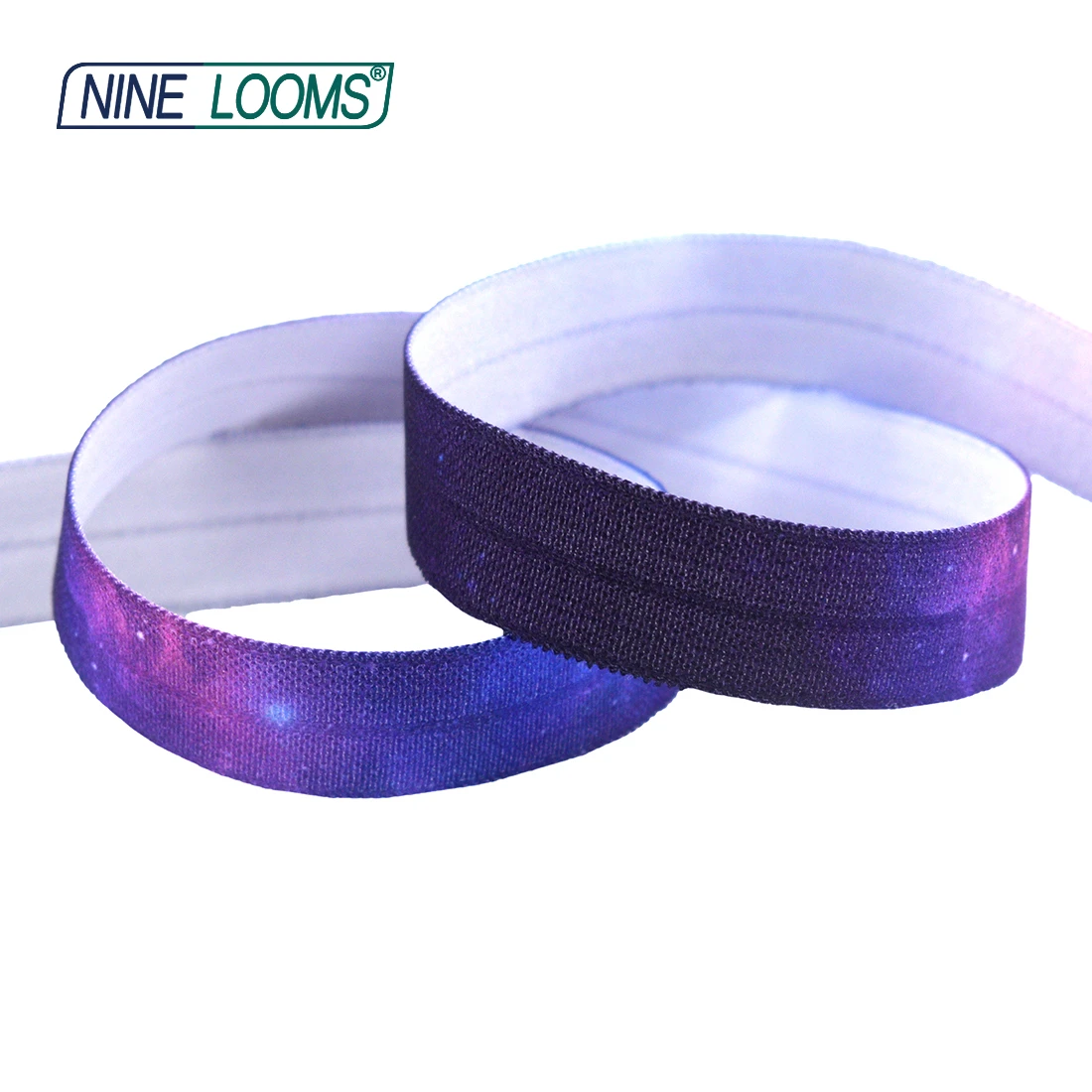 NINE LOOMS Print Fold Over Elastic FOE 5/8\