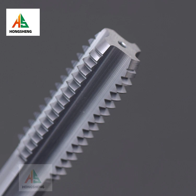 HRC60 CNC Hartmetall Gewindebohrer Spirale Gerade Flöte Fluteless Maschine Gewindeformung Beschichtete Härte M2 M3 M4 M5 M6 M8 M10 M12Metall Werkzeug – Detail 3