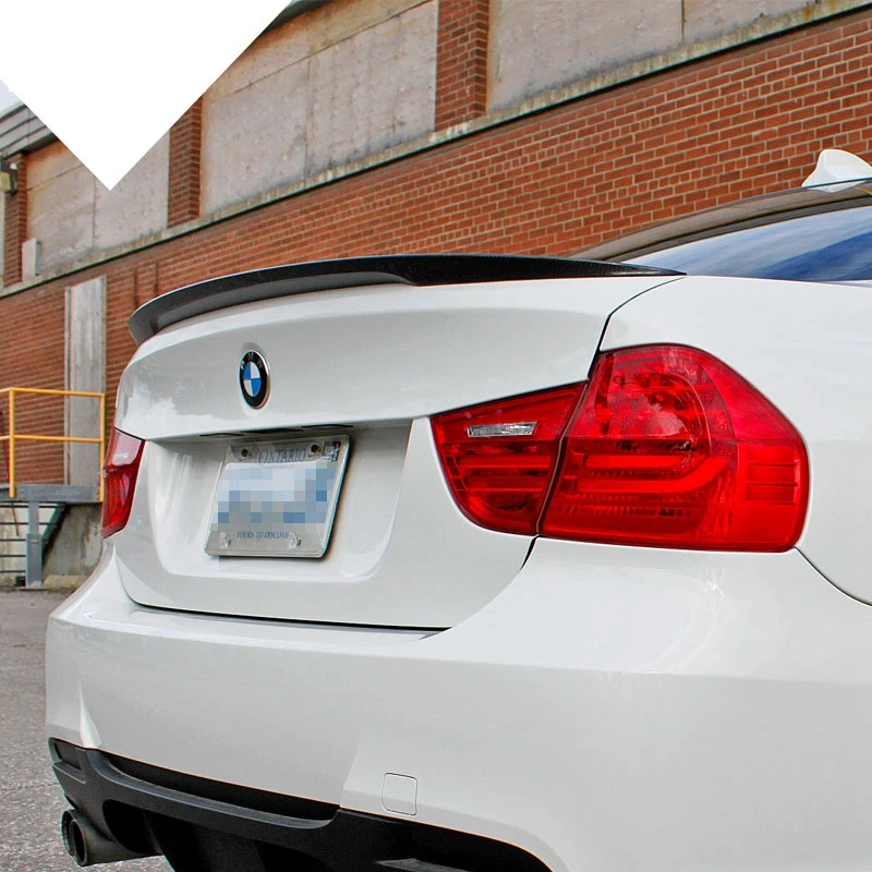 For BMW E90 spoiler E90 & E90 M3 carbon fiber rear trunk spoiler 318i 320i 325i 330i 2005-2011 E90 sedan rear wing