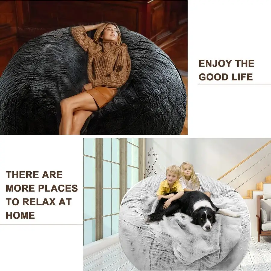 Velvet Bean Bag Cover 5