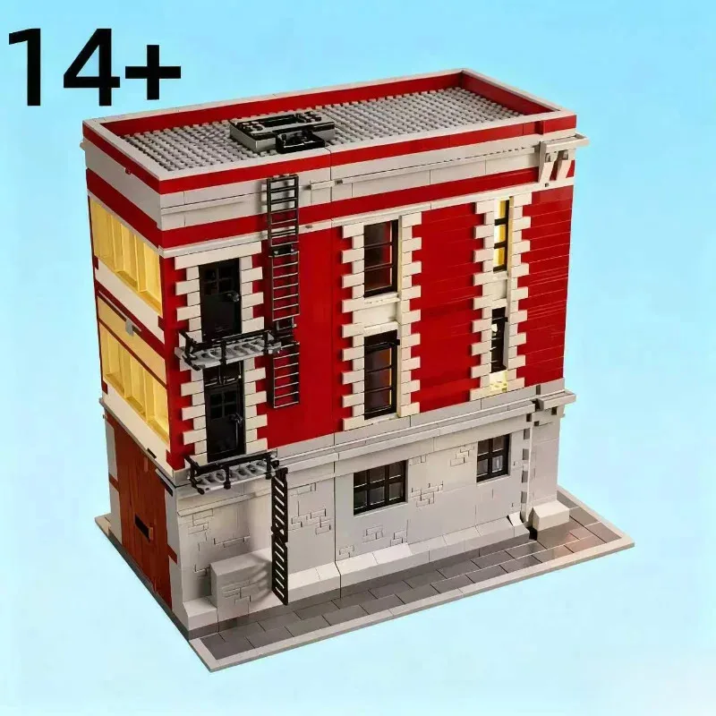 Ghostbusting Tower Building Blocks 75827 'Ghostbusters' Ghost-Catching Tower Building Block Set, Christmas and Birthday Gift, Ho