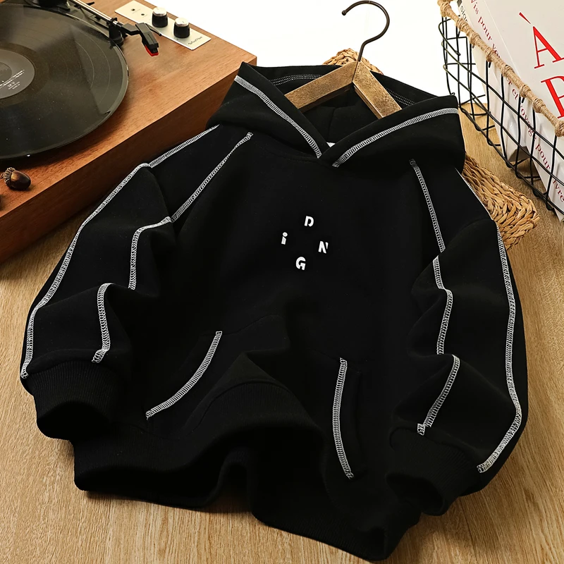 IYEAL Children's Casual Wear Boys' Spring Hoodie New Spring And Autumn Styles Handsome Children's Tops Boys' Hoodies