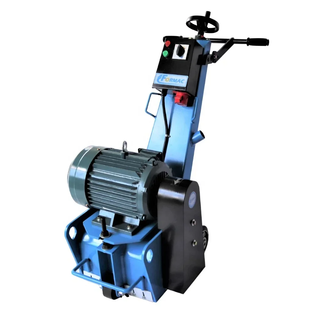 Formac Electric 10hp 250mm Road Milling Machine Concrete Asphalt Floor Milling Scarifier Machine