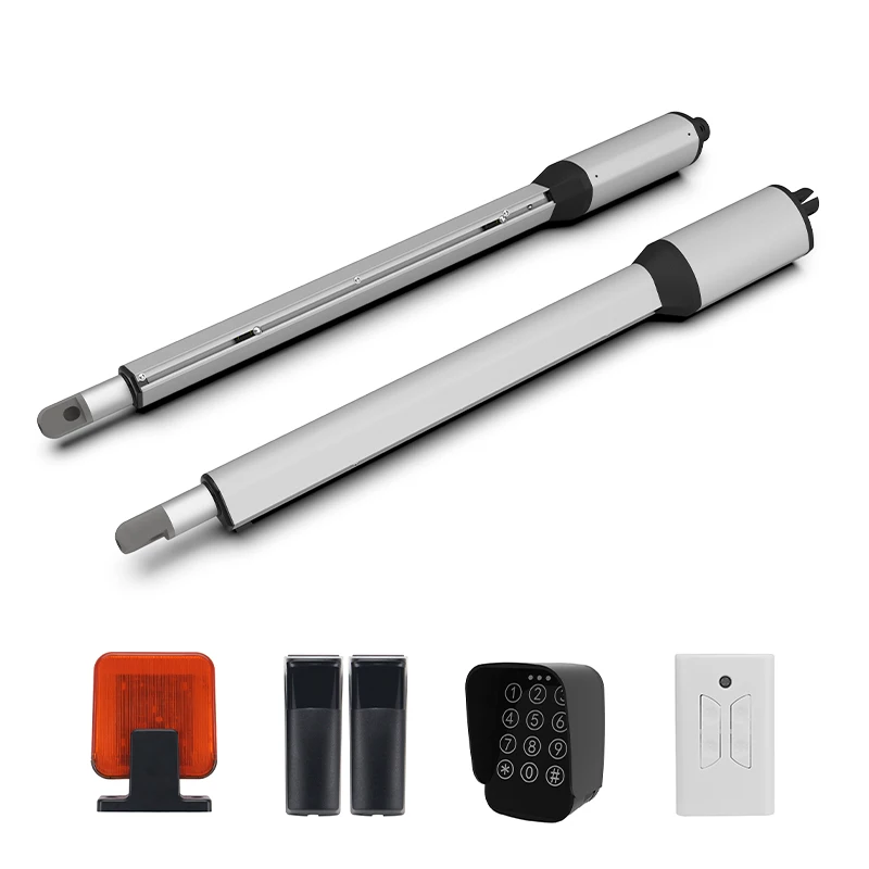 300Kg Per Leaf Dual Arms Automatic Door Operators Wi-Fi Solar Swing Gate Opener