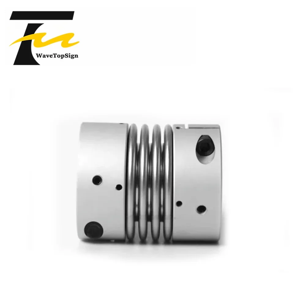 CPBC Bellows Coupling High Torque Spring Coupling Connecting Stepper Servo Motor Encoder custom keyway
