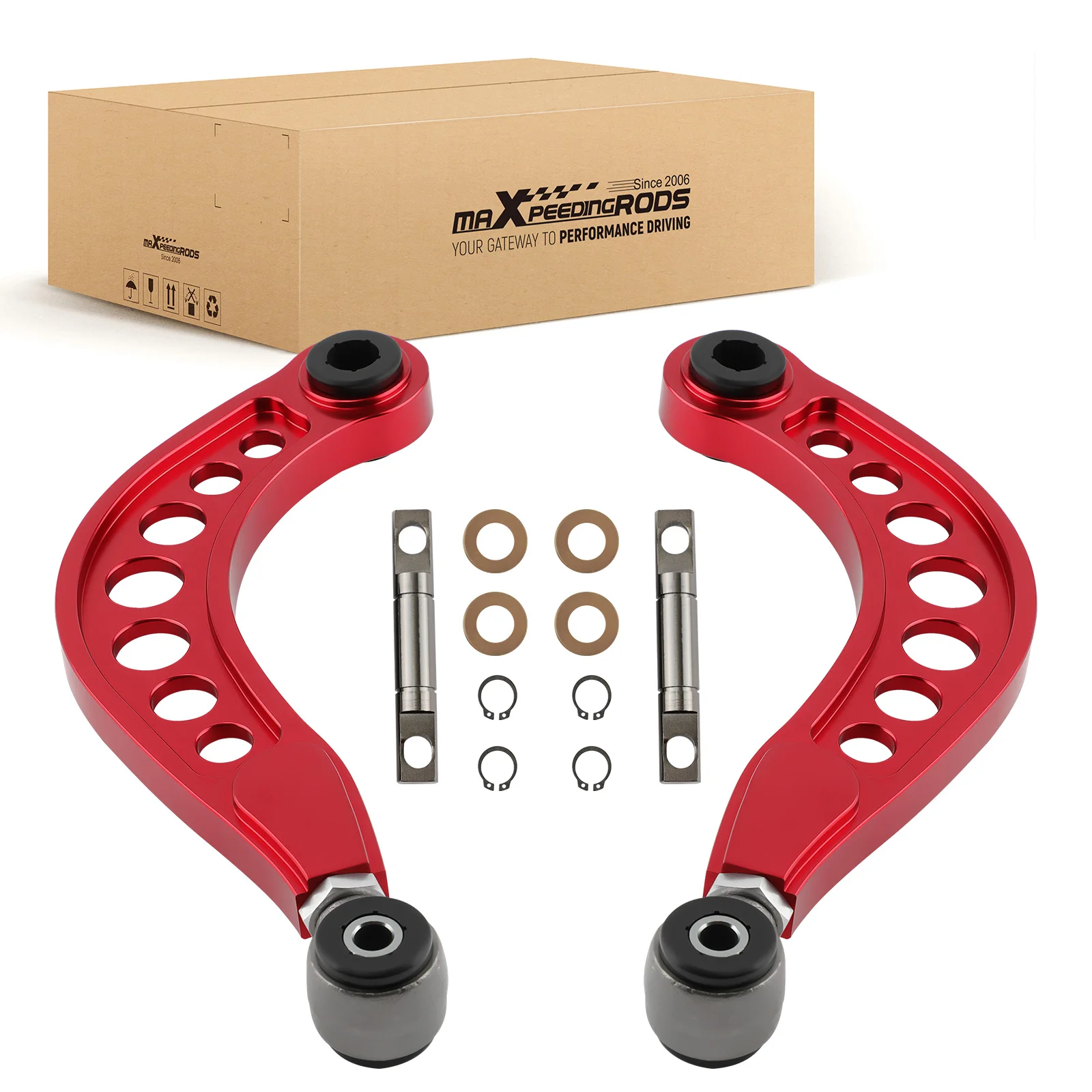 Suspension Adjustable Rear Upper Camber Arm Kit For Honda Civic DX LX EX SI Acura CSX-S 2006-2015