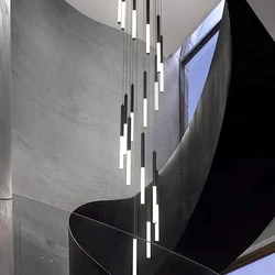 Modern Stair chandelier Pendant lights indoor lighting Ceiling lamp hanging light led Chandeliers for living room indoor lightin