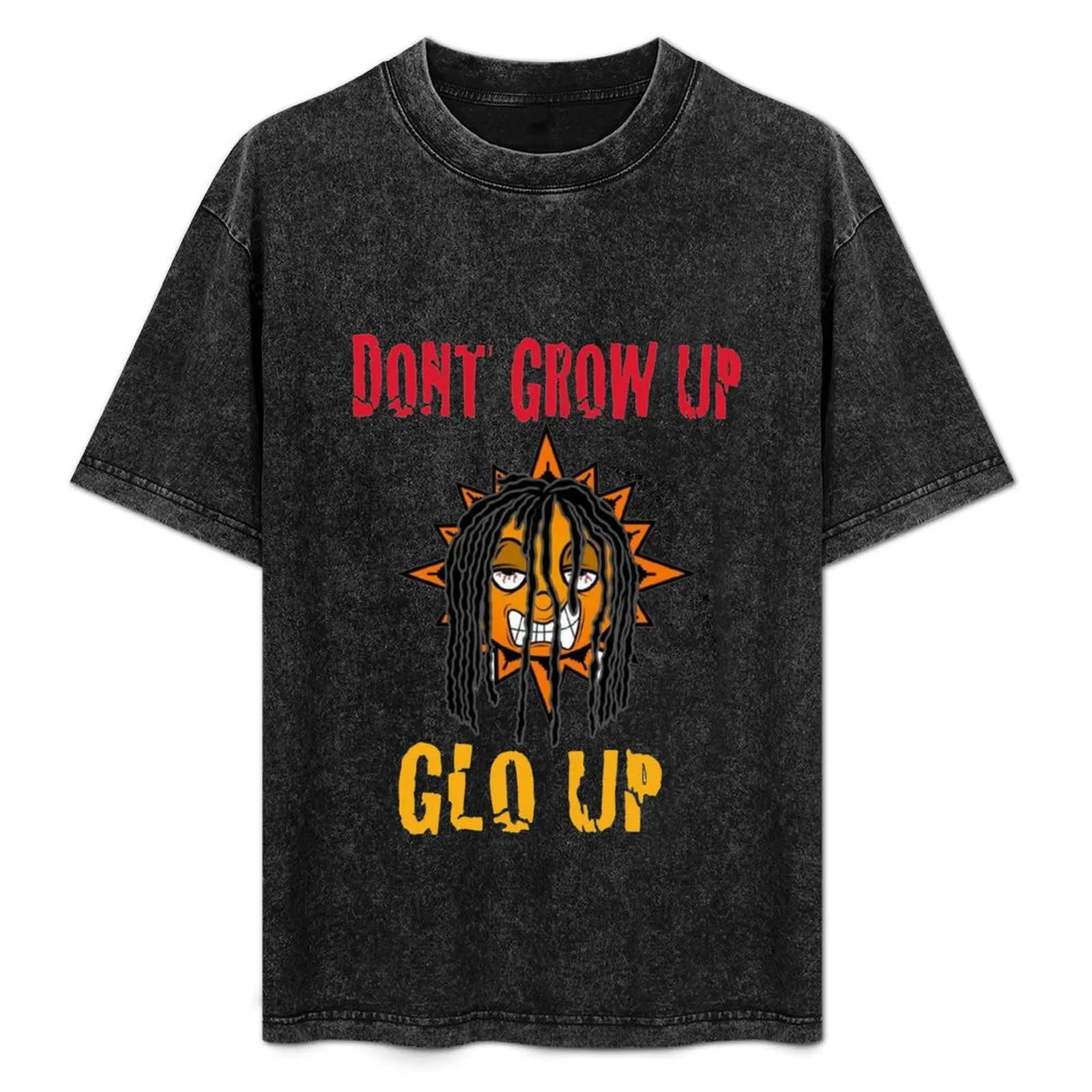 Chief Keef Dont Grow Up Glo Up T-Shirt vintage clothes kawaii clothes Men's t-shirt