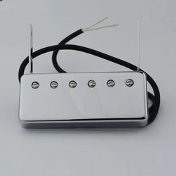 Guitar Single Coil Neck Pickups Replacement Parts for Floating Jazz Johnny Smith Style Electric Guitar Chrome