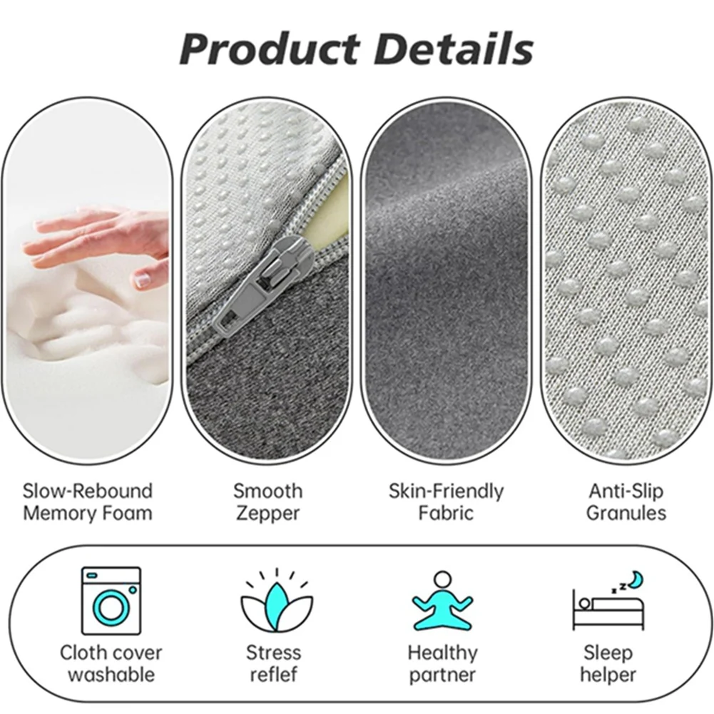 A74E-Pillow For Desk Naps Beauty Salon Massage Ergonomic Face Down Lying Down Supportive Comfortable Pillow Salon Equipment
