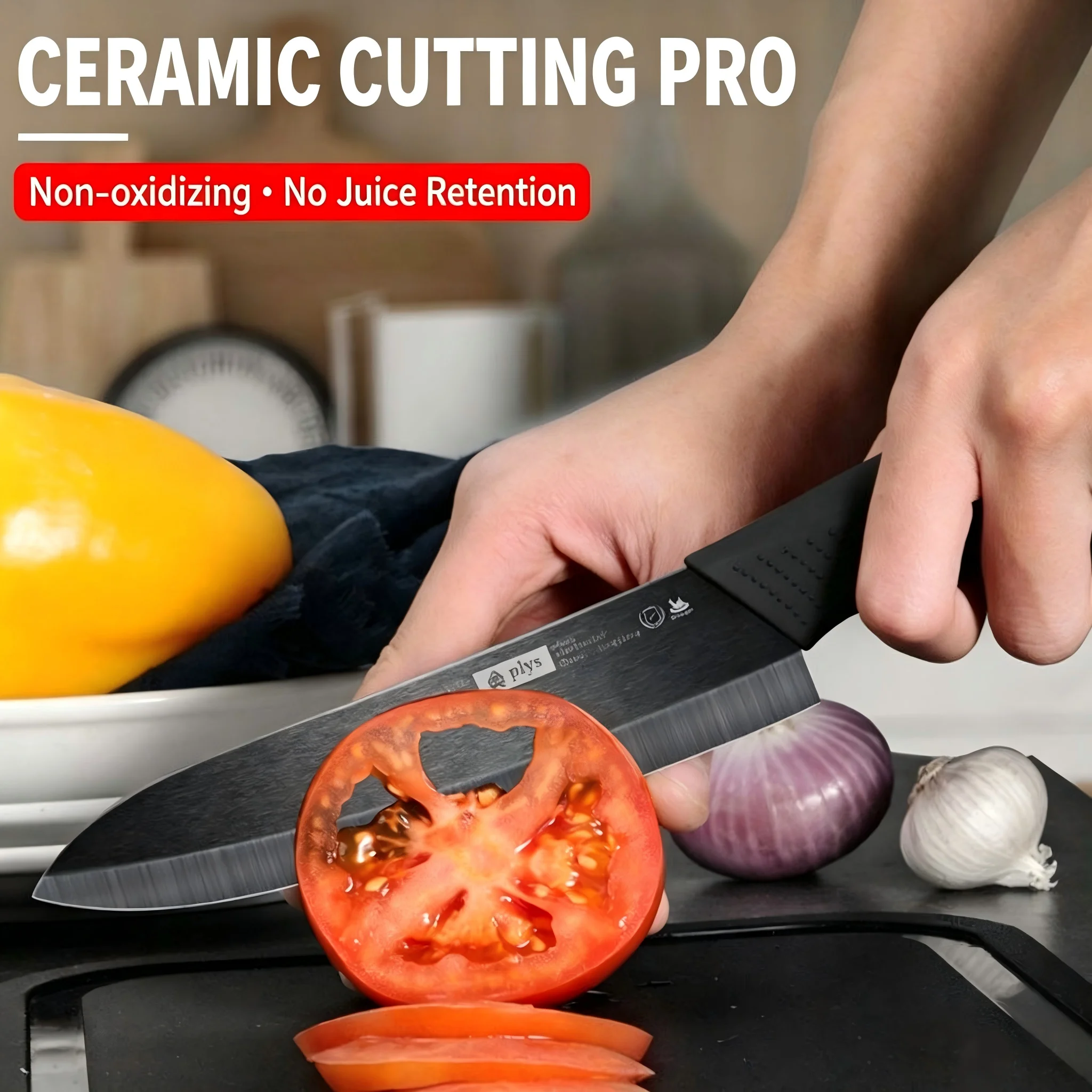 Ceramic Knife Set Kitchen knife Household Cooking knifes Chef Special Sharp Cutting vegetables Meat cleaver - Fruit knife set - view 2