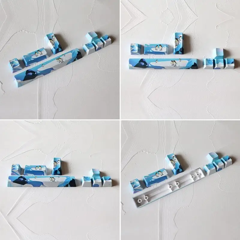 W91a DIY لوحة المفاتيح الميكانيكية PBT OEM اتجاه الملف الشخصي أدخل keycap خمسة جوانب صبغة keycap subbed لمحول الكرز mx