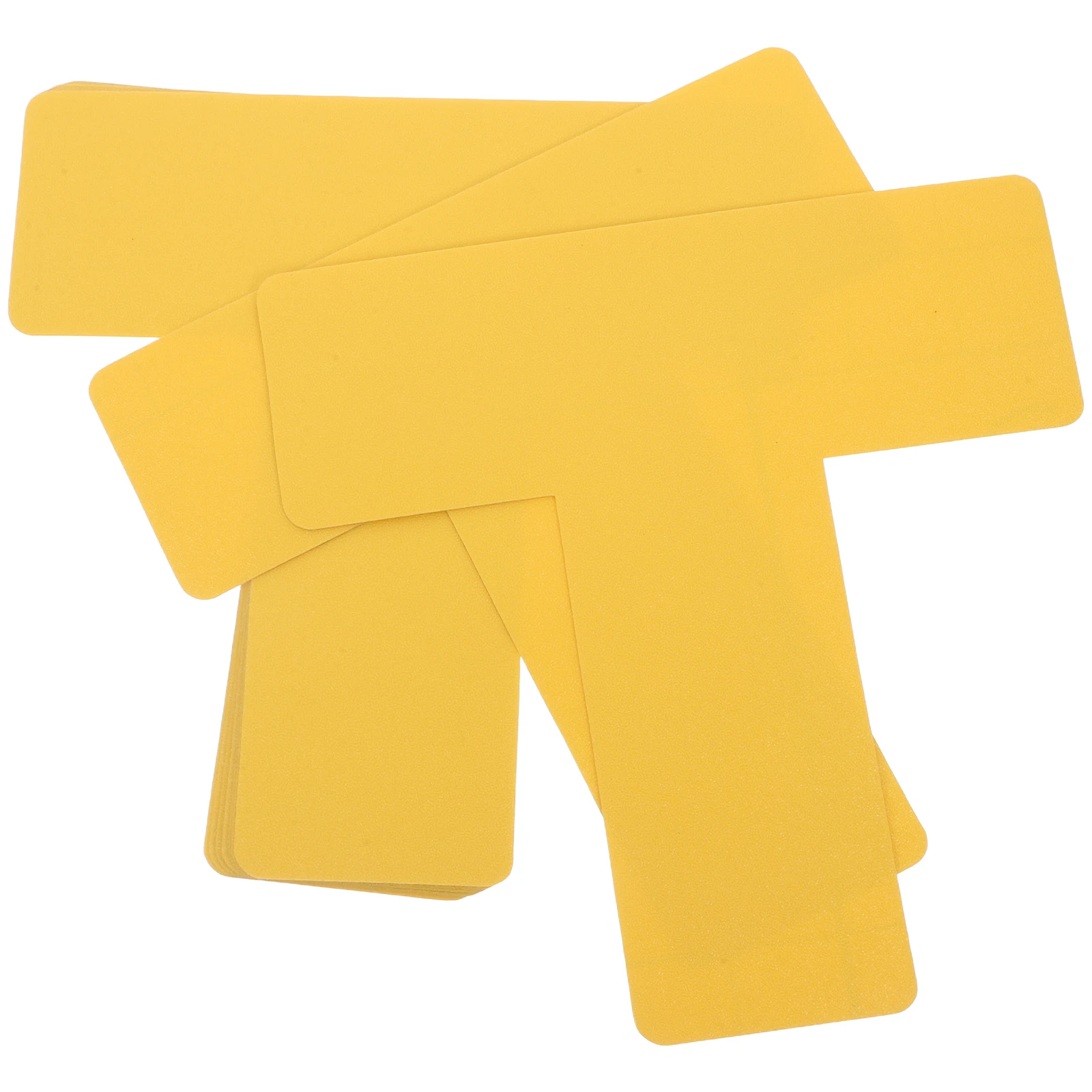 

10 Pcs Positioning Stickers PVC Self Adhesive Book Label Floor Marking Tape Shelving Marker Library Stickers Traffic Safety