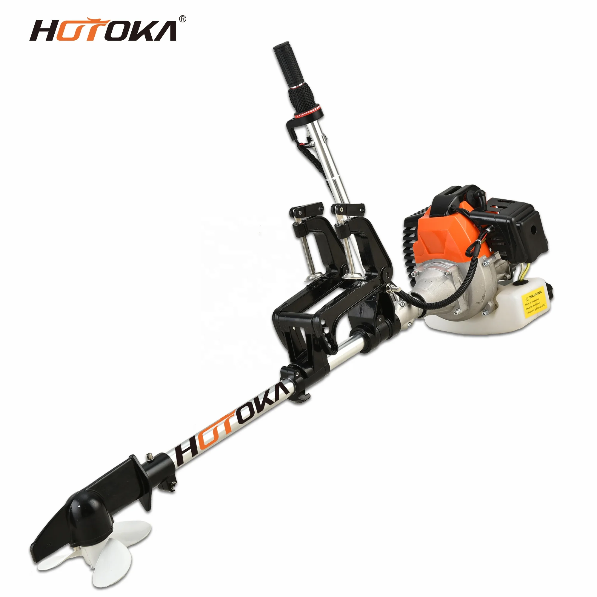 Hot Sale Power 52cc Gasoline 2 Stroke Motors Boat Engine Outboard