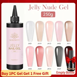 BankQuantité N PRETT-Verhéritage à Ongles Gel, Transparent, Laiteux, Blanc, Rose, Nude, ManucureTop Coat, Semi-Continu, Soak Off UV LED, 250g
