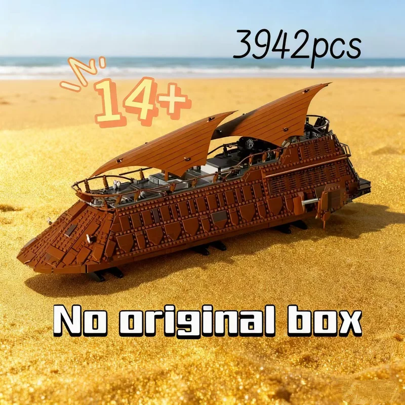 

75397 Sail Barge Classic Sailboat Model Assembly Toys For Kids Adult Gifts