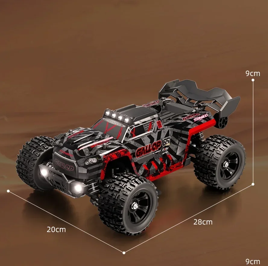 1:18 2.4G 4WD 70KM/H عالية السرعة RC سباق السيارات فرش السيارات جميع التضاريس على الطرق الوعرة تسلق شاحنة التحكم عن بعد RC الانجراف سيارة إلى