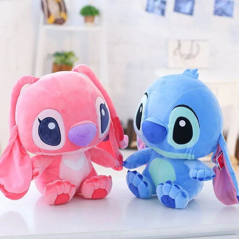 @ 2026 * chaud * Disney Lilo & point en peluche poupée jouets Anime dessin animé point bleu en peluche peluche ange en peluche poupées enfants cadeau jouets