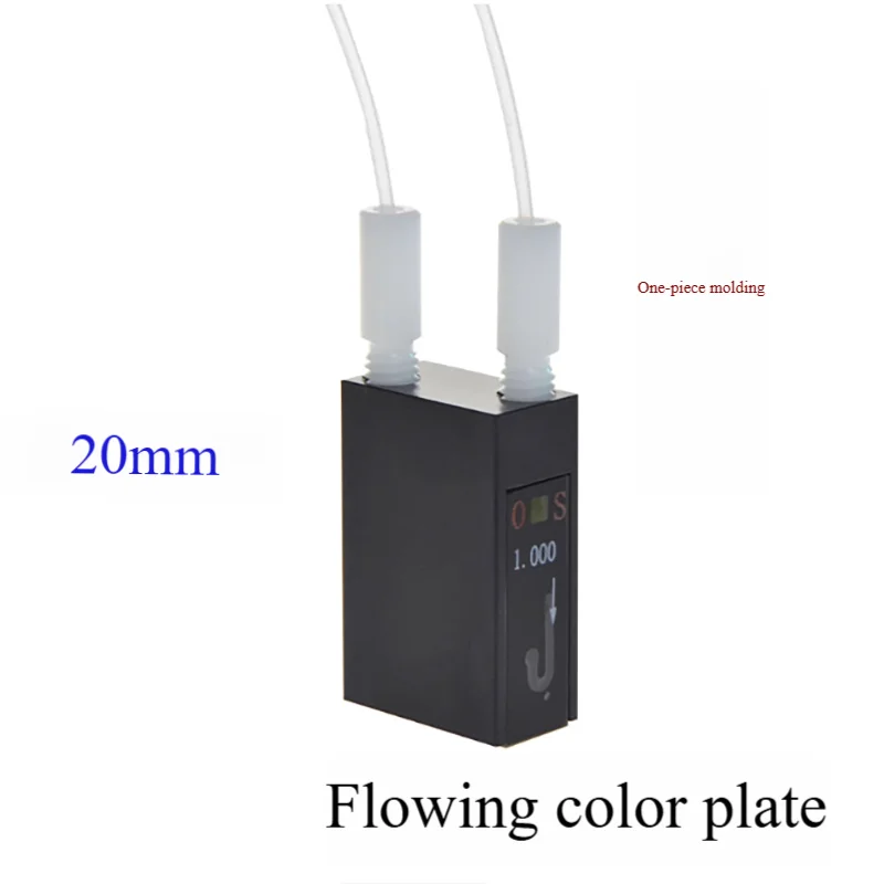 

20mm microflow cell capacity 64ul integrated molded thread interface cuvette
