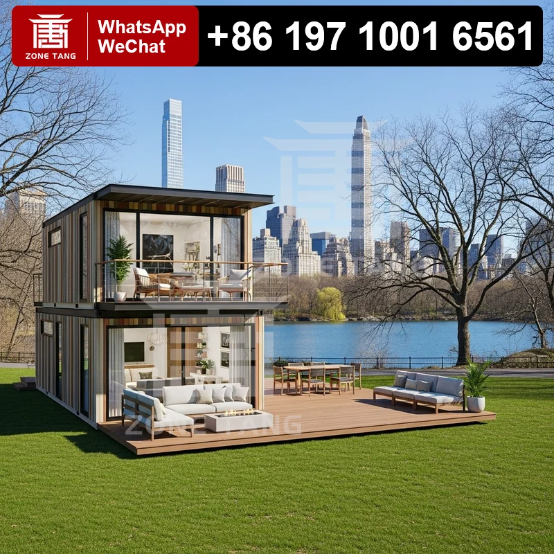 

Легко модифицированный плоский пакетный домик Предварительно запечатанные домики Сборные контейнерные домики для продажи Модульные домики для общежития Прочность Off Grid