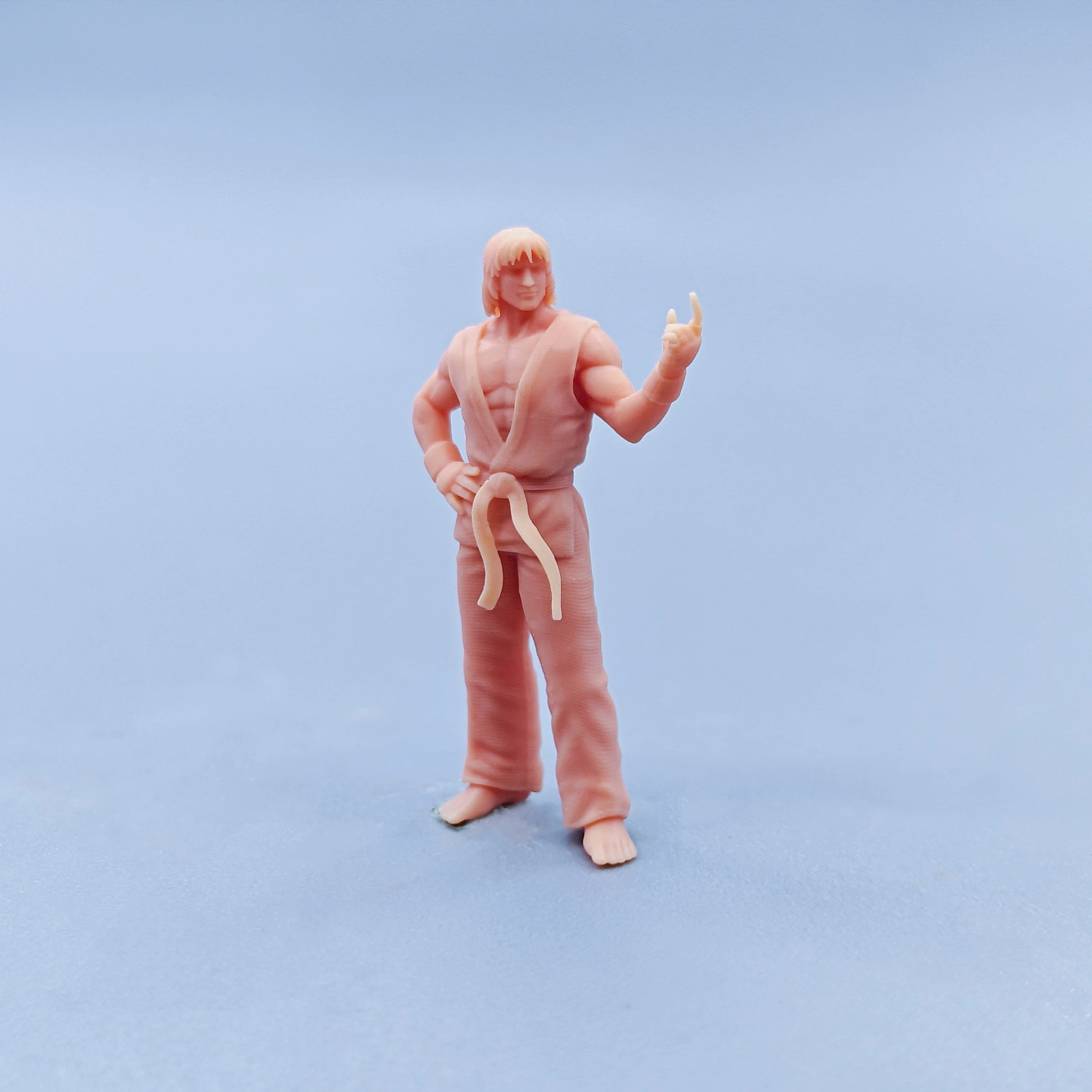 1/64 1/43 Figurines Scale Model Resin The Boxing Champion Ken  Hands on His Waist Uncolored Miniatures Diorama Hand-painted D324