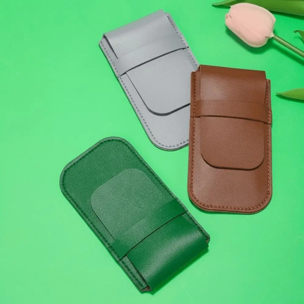 

Модная сумка-органайзер для часов из искусственной кожи с откидной крышкой, защита от царапин, однотонная, пылезащитная, для хранения часов и украшений, подарочная упаковка