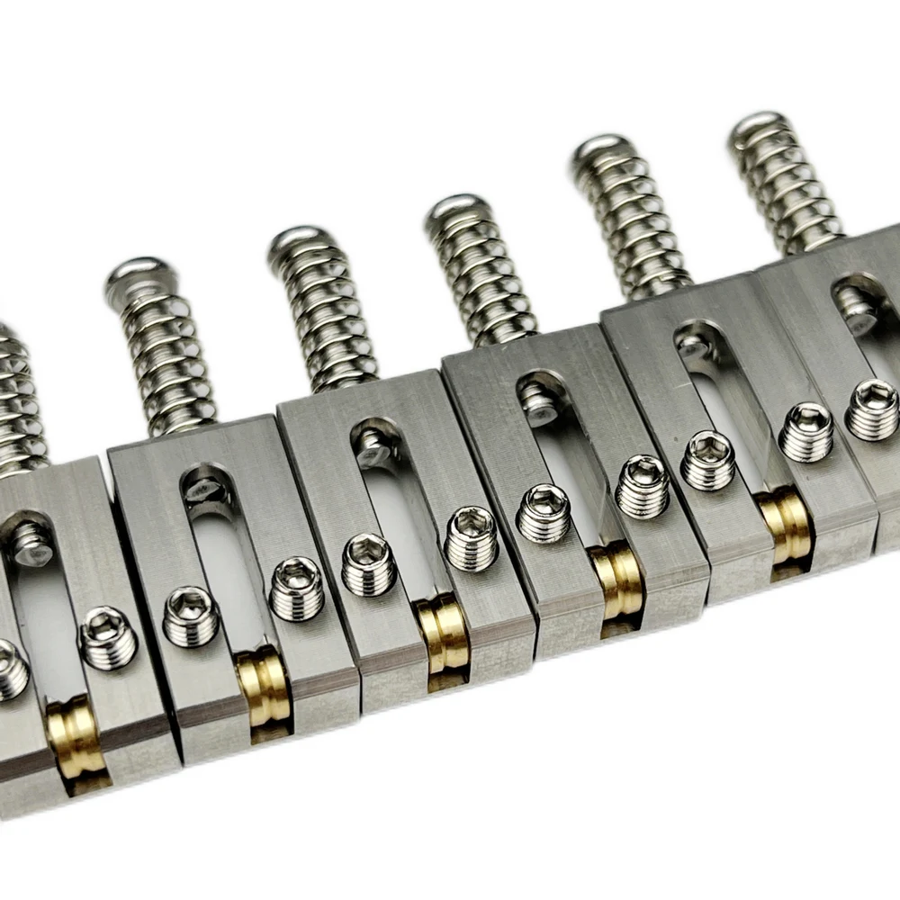 Electric Guitar Tremolo Bridge Stainless Steel Saddles 10.5MM/10.8MM For ST TL Guitar Parts 【Made in Japan】