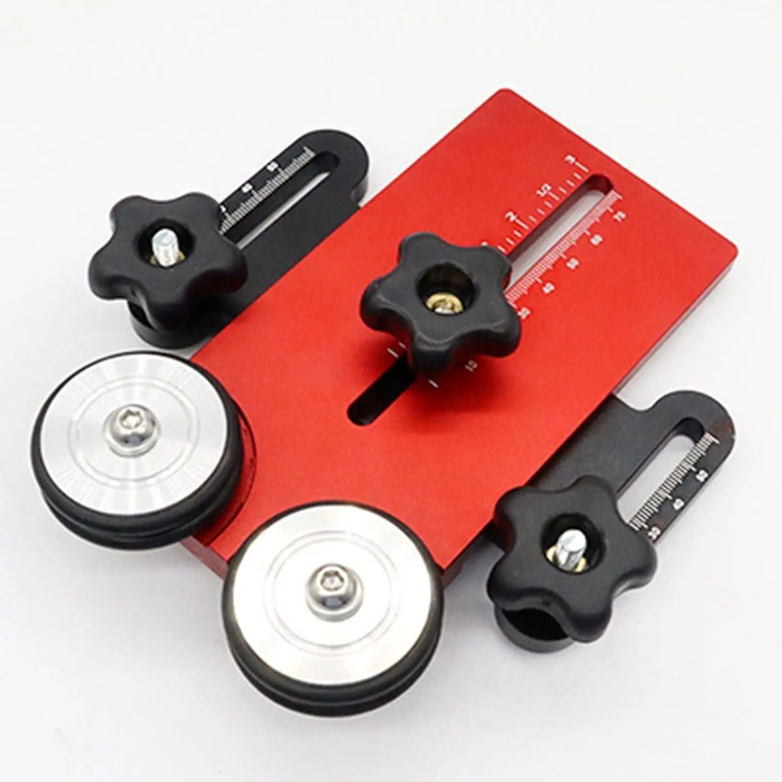 Thin Rip Jig Table Saw Jig Guide Slicing Jig Aluminum Alloy Thin Rips Tool Sturdy Woodworking Tool for Repeat Narrow Strip Cuts