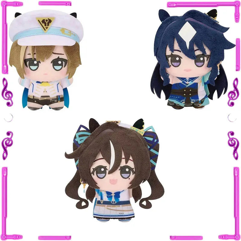 Banpresto Uma Musume Mini Plush Doll Keychain Cheval Grand Stronger Fuji Kiseki Soft Stuffed Anime Hanging Ornament For Fans