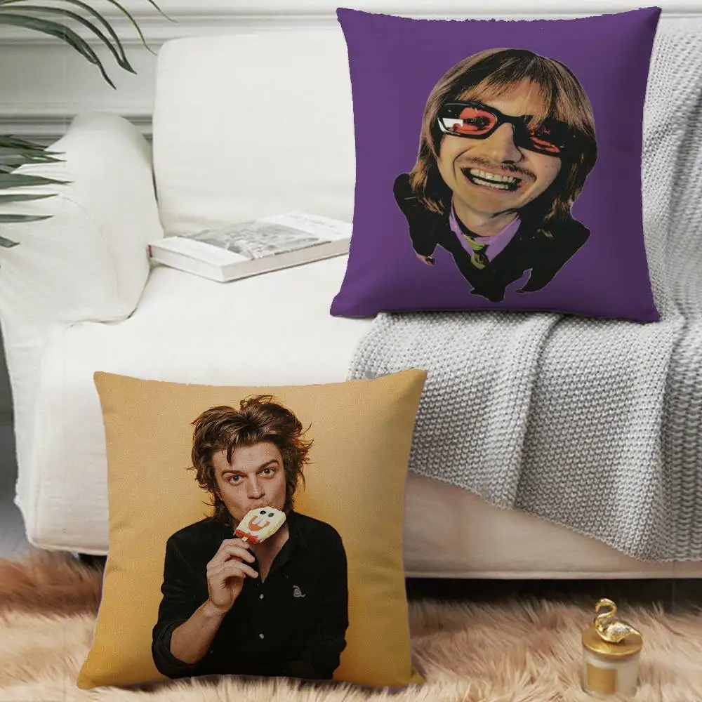 D-Djo المغني جو K-كيري كيس وسادة قصيرة أفخم الوجهين طباعة مربع رمي وسادة تغطي أريكة وسادة المنزل ديكور #4