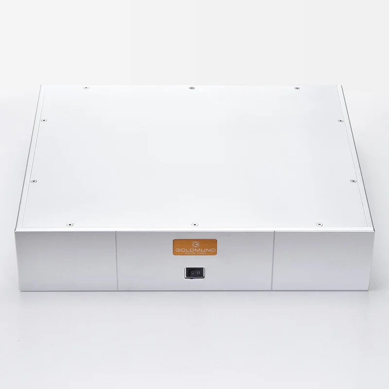 430*92*360mm Goldmund All-aluminum Power Amplifier Chassis DAC Decoder Chassis Diy Audio Amplifier Case Shell