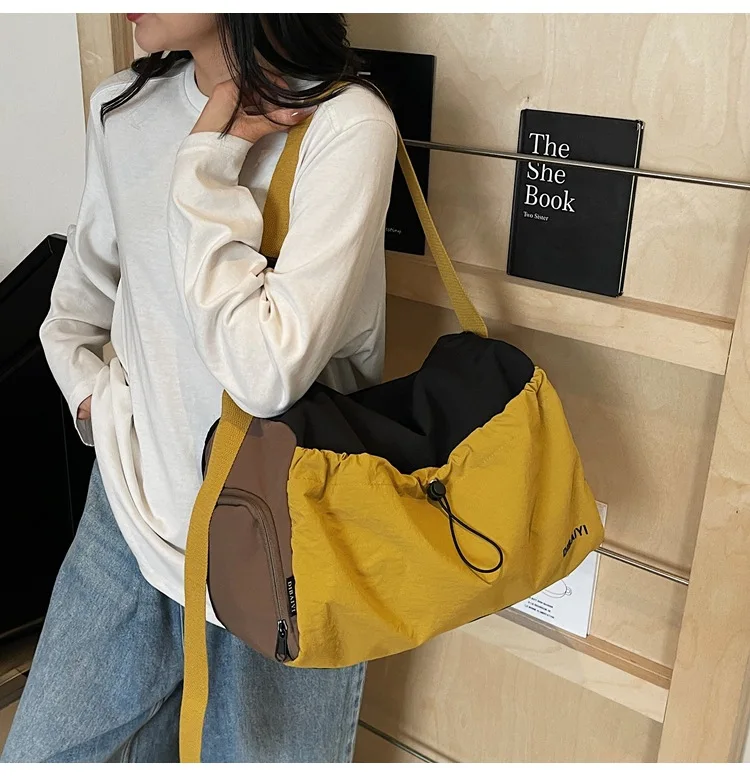 Sports Fitness Bag for Women, Wet and Dry Separation, Yoga Satchel Crossbody Bags, Large-Capacity Travel bags сумка сумка 가방 sac