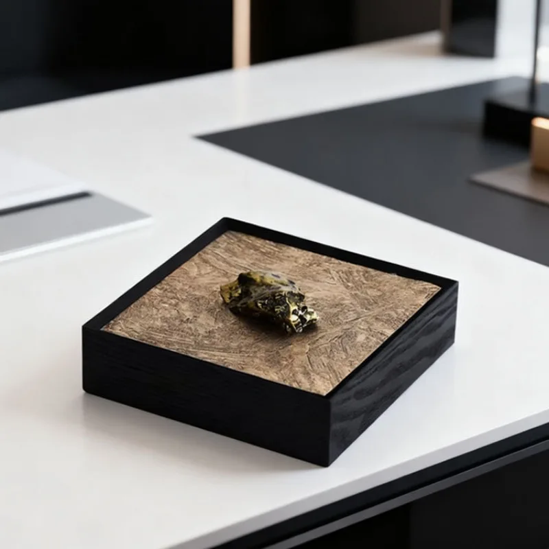 

Скандинавский деревянный ящик для хранения, настольный органайзер для спальни, современный чехол для мелких предметов, женские органайзеры для ювелирных изделий, контейнеры с крышкой