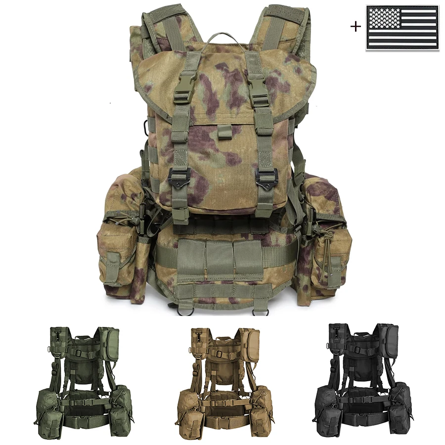 Outdoor hunting vest is adjustable, breathable and lightweight, with detachable accessories for assembly