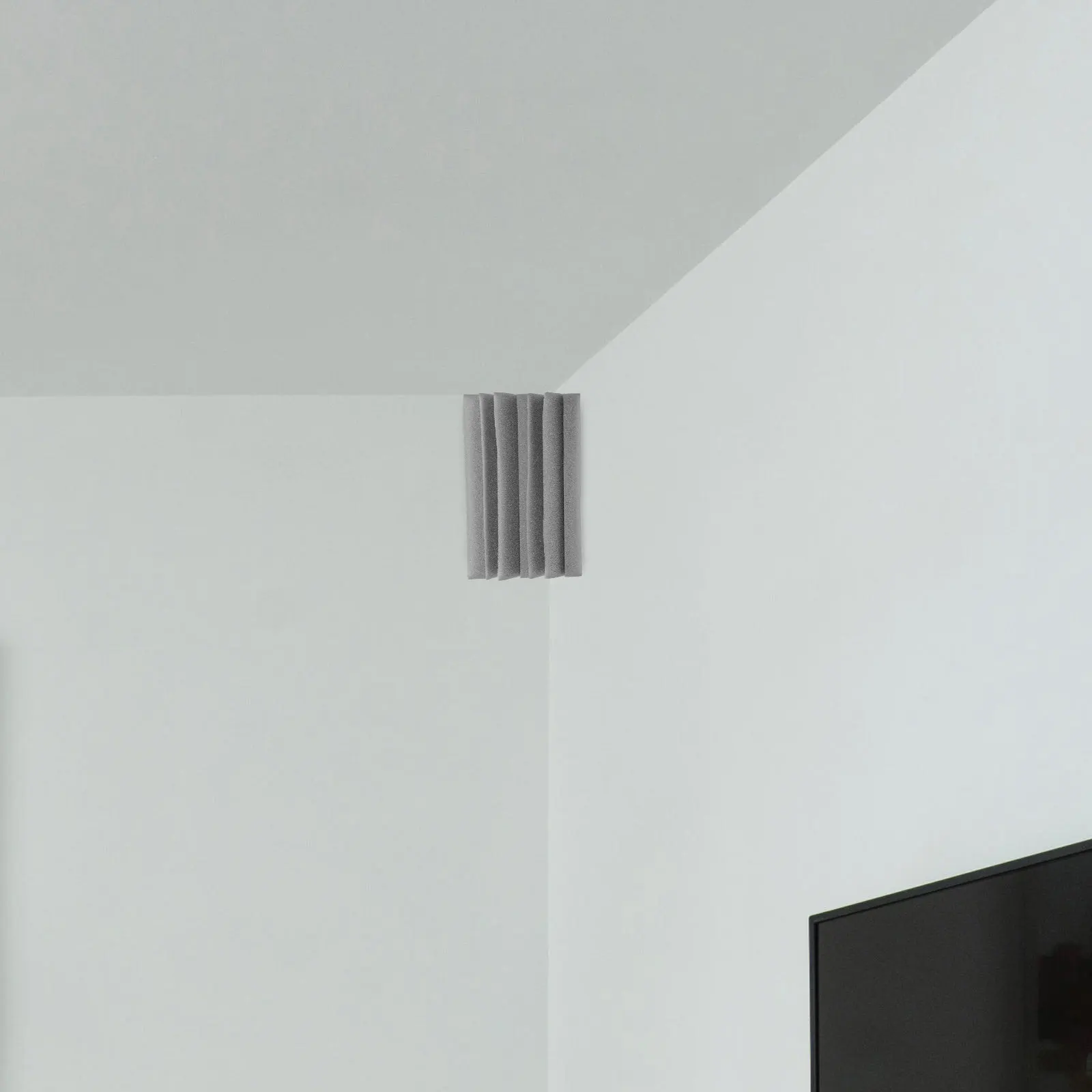 Corner Bass Trap 3Pcs Sound Absorbing Foam Panels for Studio KTV Room Acoustic Treatment Materials Supplies