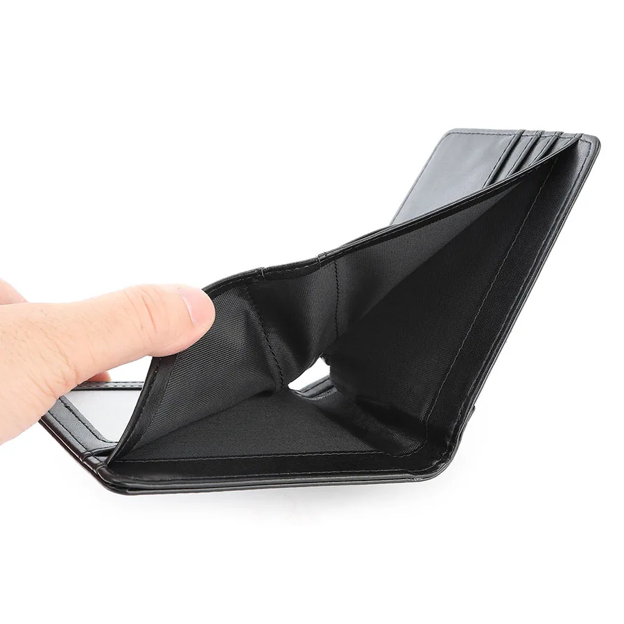 PU leather Wallet Classic Men's Bifold Wallet credit card holder Case coin purse Money Bag image 5
