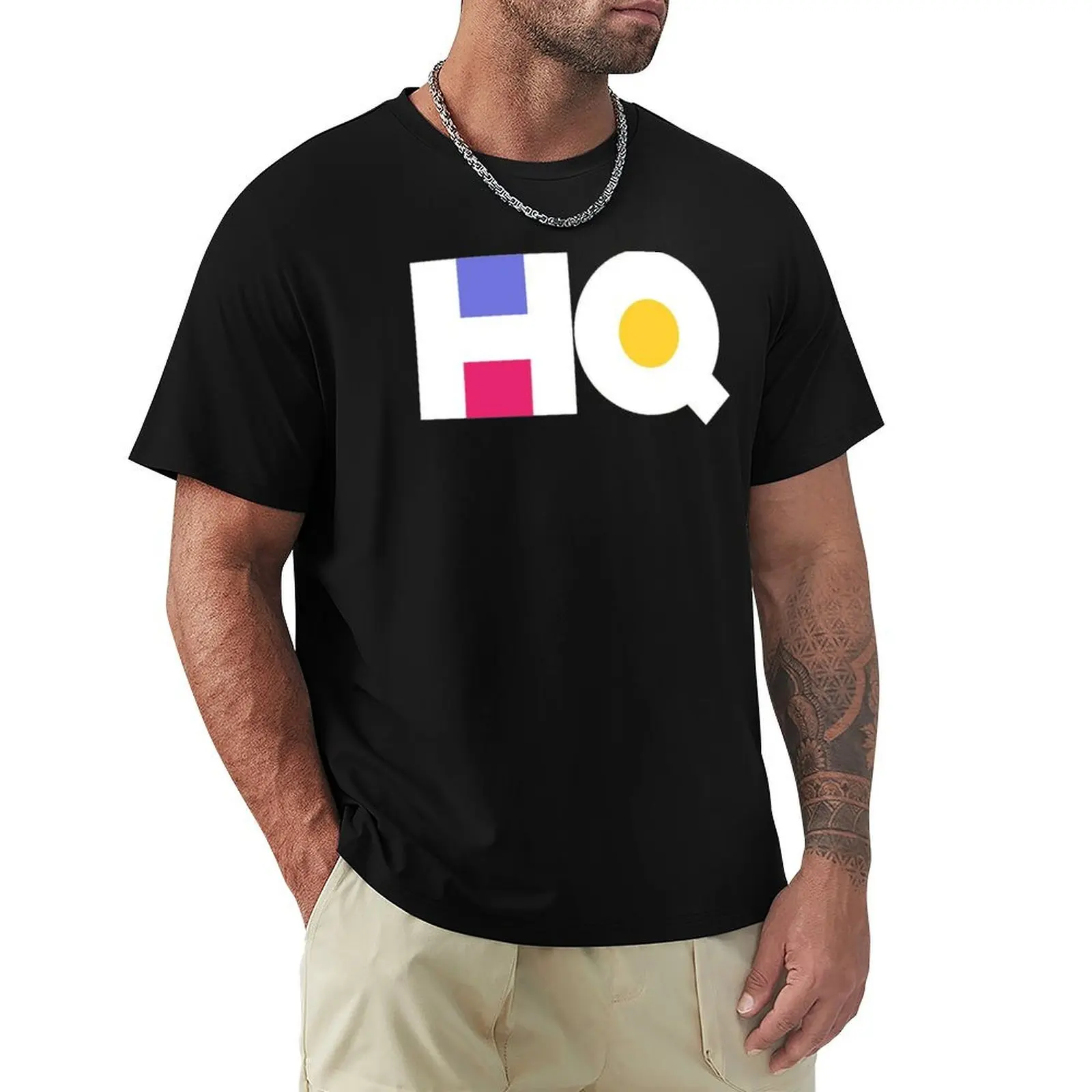 

HQ Trivia T-Shirt customs valentines boutique clothes summer tops mens t shirt graphic