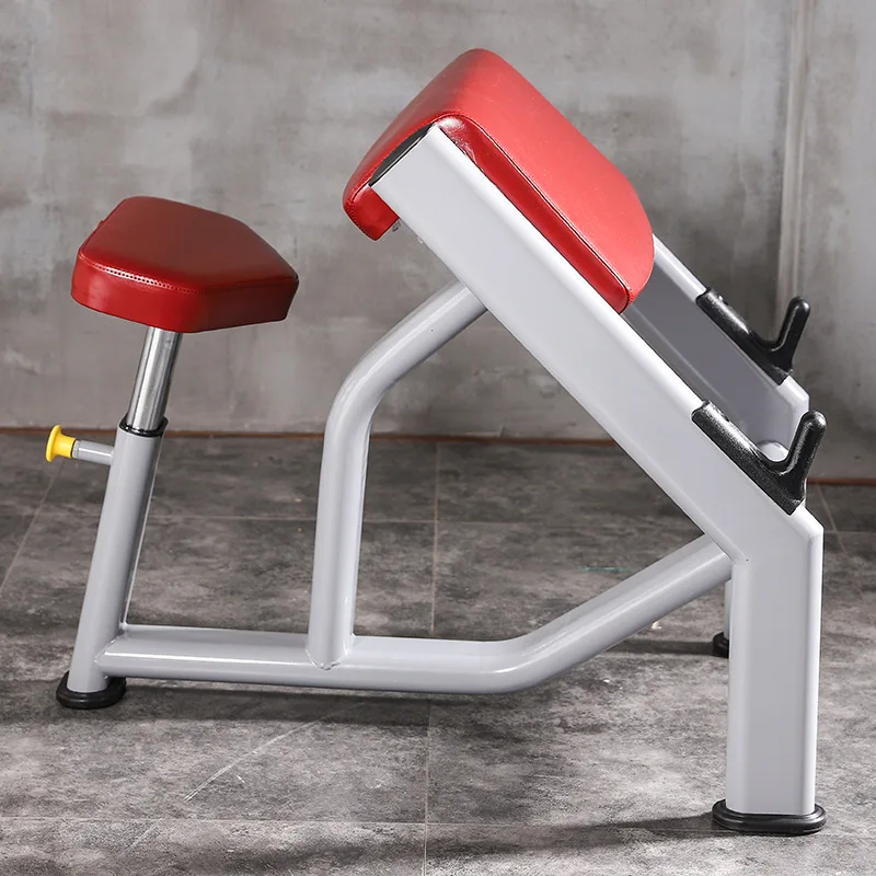 Gym Commercial Fitness Chair Priest Stool Commercial Strength Fitness Weightlifting Bed Biceps Training Stool