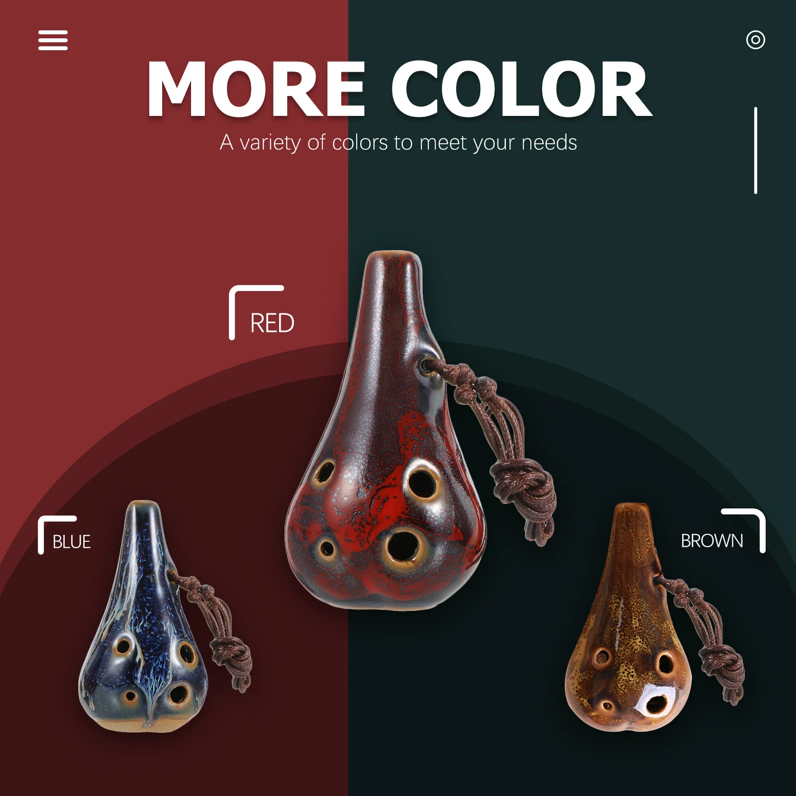 6 buracos cerâmica alto c ocarina iniciante prática instrumento de vento portátil design retro fácil de jogar para crianças adultos