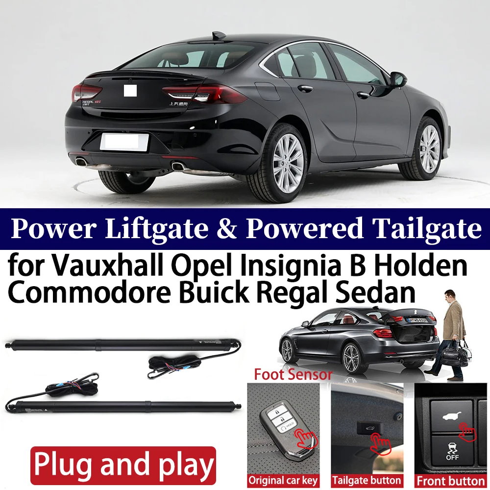 for Vauxhall Opel Insignia B Holden Commodore Buick Regal Sedan Car Auto Power Electric Tailgate Liftgate Trunk Closer System