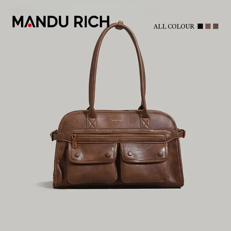 

2026 New Underarm Bag Women Large Capacity Fashionable Versatile Go Out To Work Commuter Bags New Women Simple Package