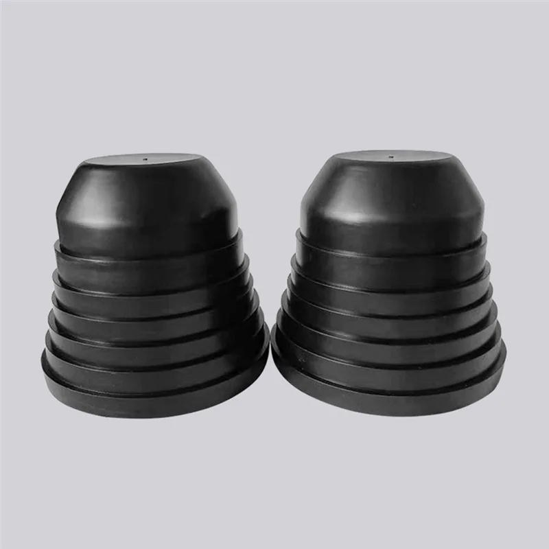

A77Q-1Pair LED Headlight Rubber Seal Cover Hid LED Headlight Universal Waterproof Dustproof C6 Head Light Lamp Cover