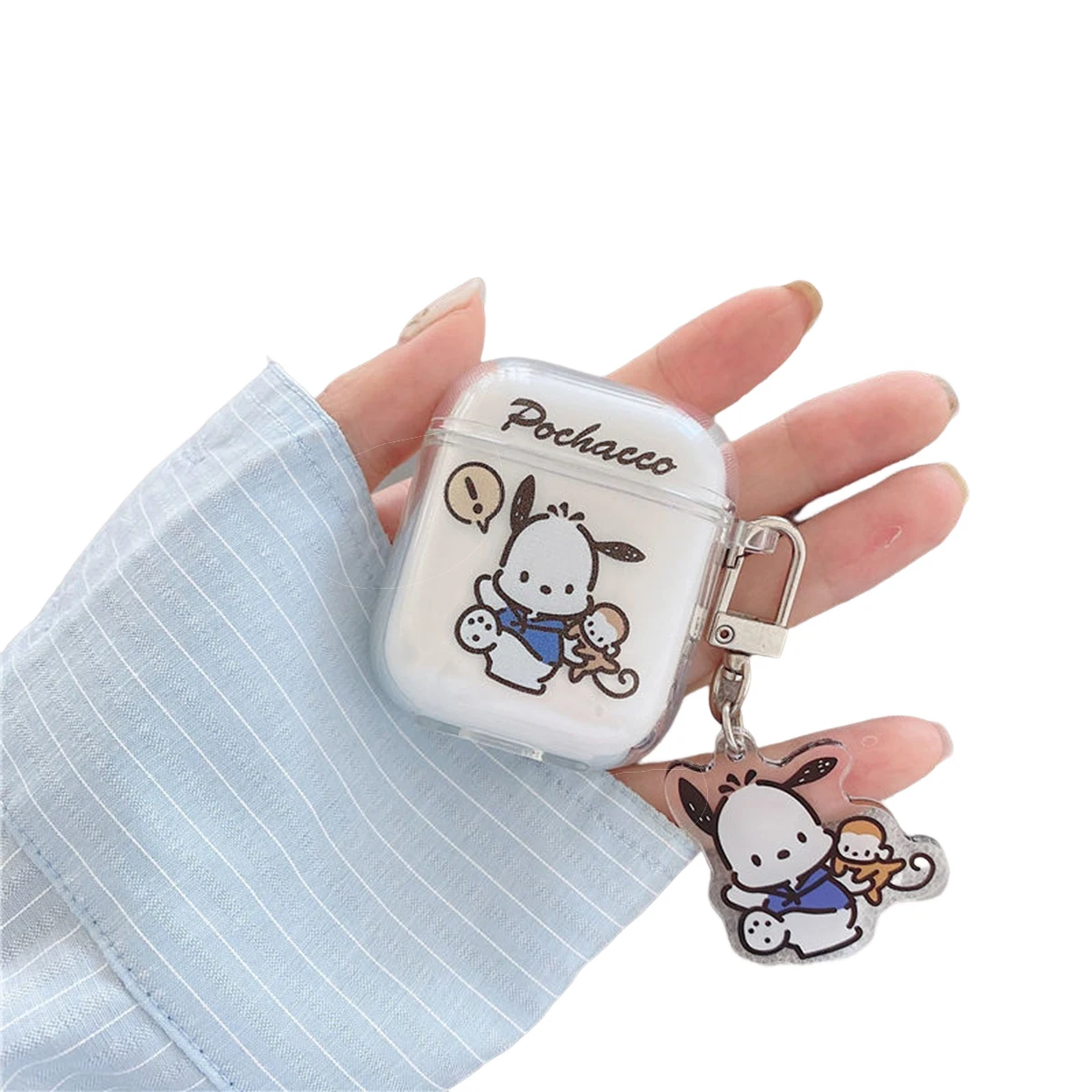 Sanrio Pochacco Animation Comics Peripheral Toys Airpodspro Airpods Wireless Bluetooth Headset Protective Case