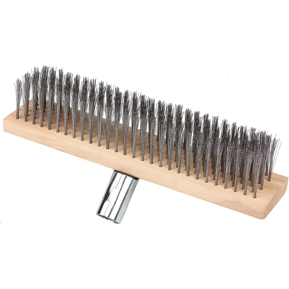 

Щетка-метла из нержавеющей стали для чистки пола