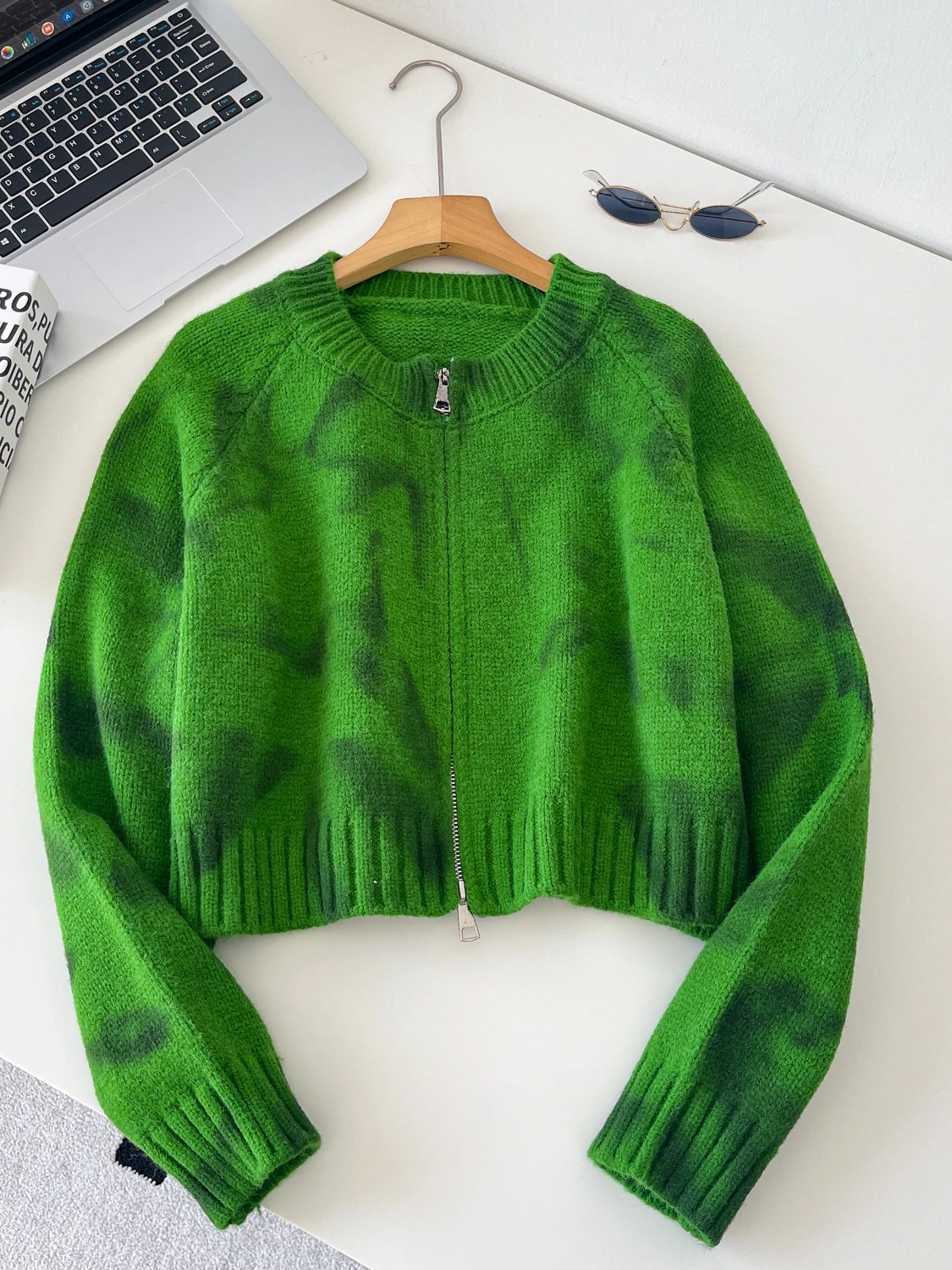 가을 겨울 여성 니트 오픈 가디건 롱 스웨터 라운드 넥 다채로운 색상 스웨터 다용도 레이지 스타일 소형 사이즈