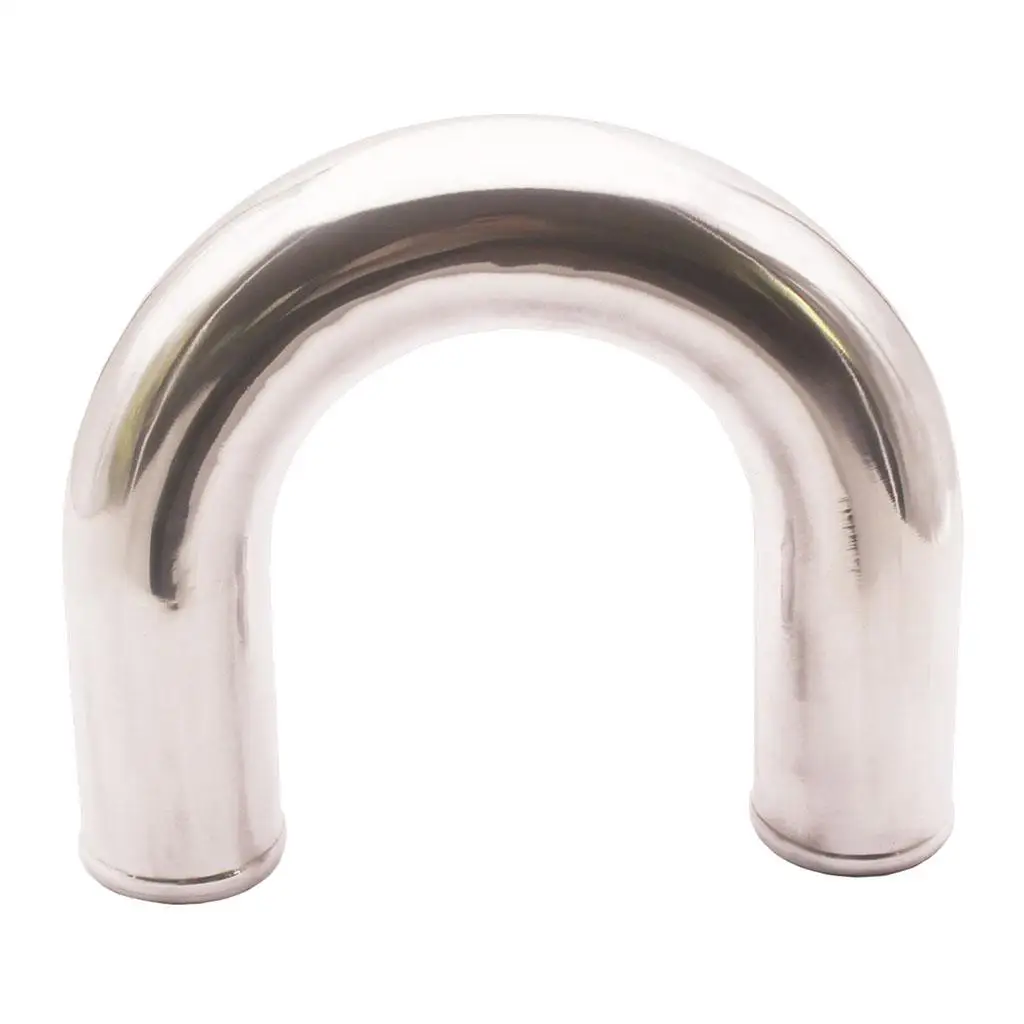 180 Degree Aluminum Turbo Intercooler Pipe Piping 63 mm 2.5'' inch