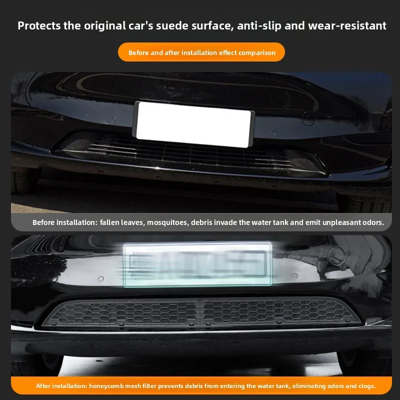 Applicable6New version of TeslaModelY3YLInsect-proof net for air conditioner intake, anti-pollution net, dust-proof net