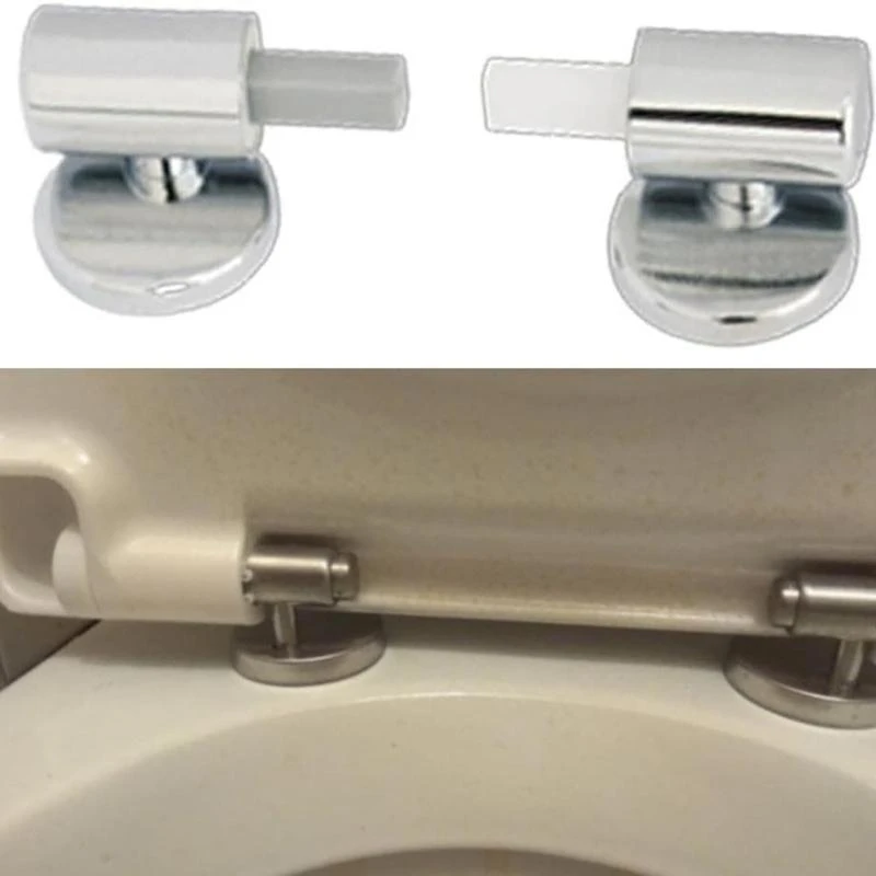 

Slow Close Toilet Seats Hinges Replacement Set Soft Landing Toilet Component