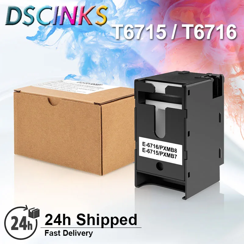 T6715 T6716 Maintenance Box For Epson WF C5210 C5290 C5710 C5790 WF-4720 WF-4730 WF-4740 WF-M5299 M5799 C529 C579 C13T671500