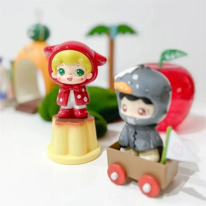 Littler Fairy Tale Town Blind Box Cute Litter Mystery Box Surprise Toy Collectible Lovely Model Ornament Decor Children Gift Toy